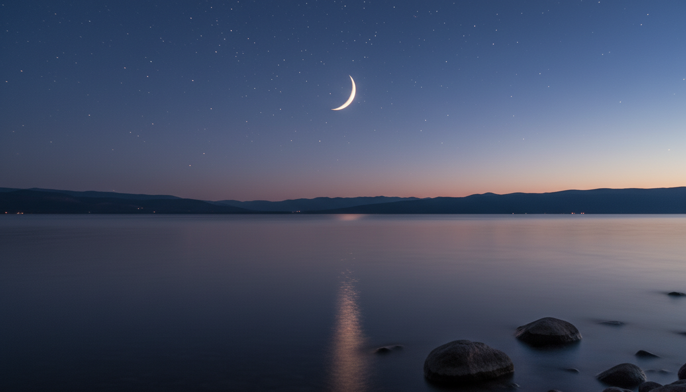 Nachmittagsmeditation. 